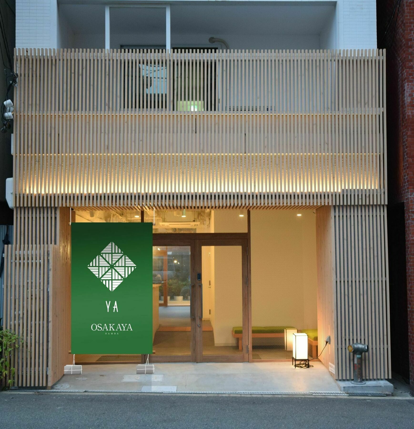 Osaka Ya Namba Vandrehjem Eksteriør billede